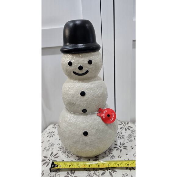 NWT John Derian for Target 14" Lighted Snowman Blow Mold - Picture 4 of 11